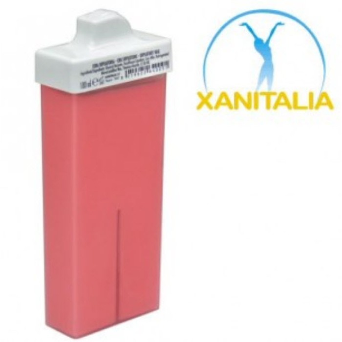 Cire Tiède Roll-ON Xanitalia 100ml / Rose ( Mini )
